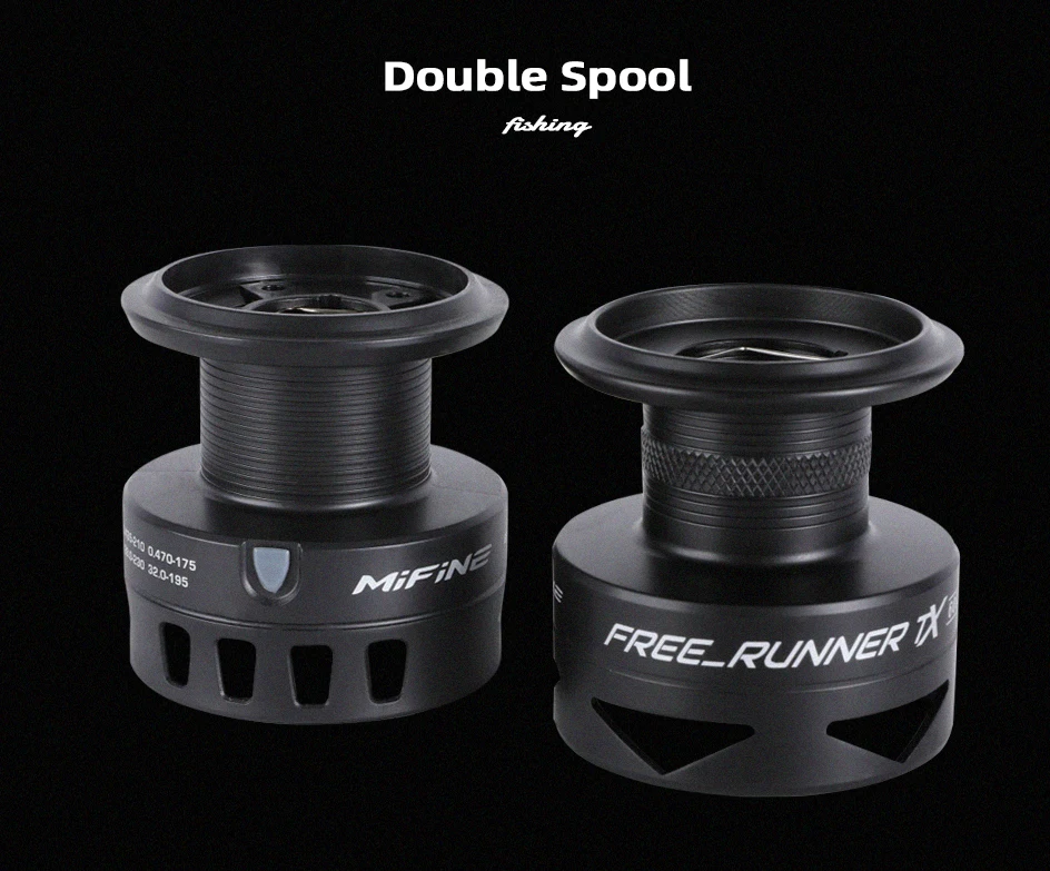 MIFINE FREE RUNNER TX Fishing Reel 5+1BB 3000-6000 Ultralight Spinning Reel 5.1:1 Spare Spool Saltwater Freshwater Carp Reel