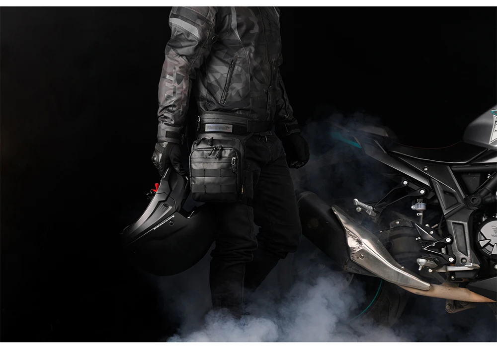 Rhinowalk Waist Leg Bag Thigh Hip BumBelt 3L LargeMessenger Bag Travel Cell/Mobile Phone Purse Fanny Pack MotorDrop Belt Pouch