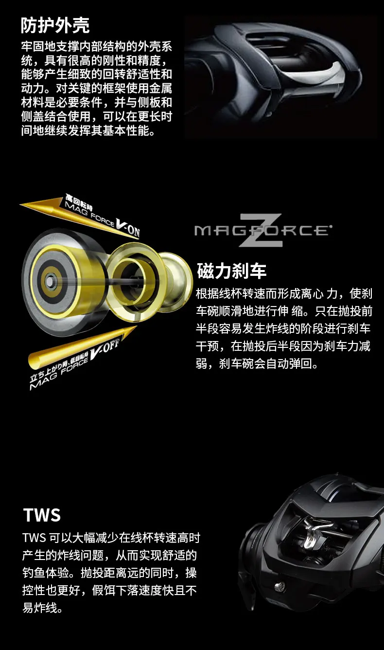 2022 NEW DAIWA TATULA TW SV 70 Baitcast Reel 7+1BB Drag 4.5KG Weight 185g Fishing Reel SV Spool