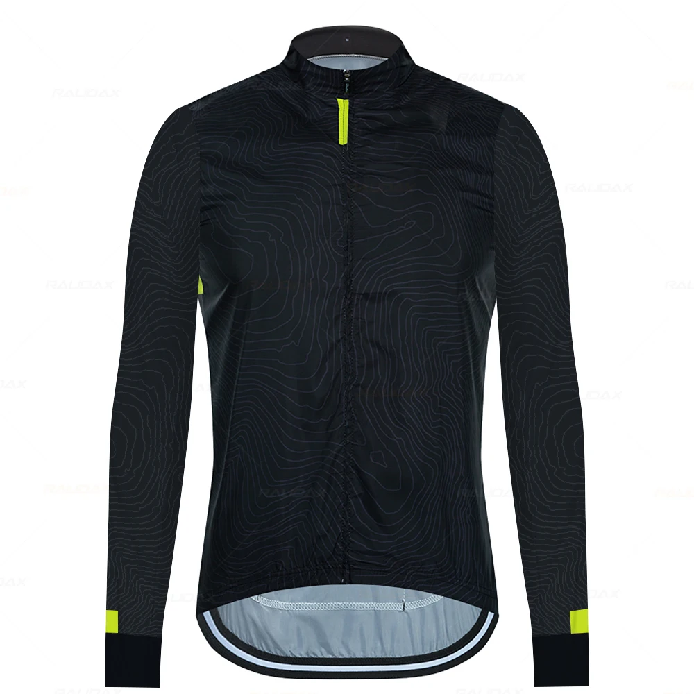 Raudax Cycling Jackets Unisex Bicycle Windproof Cycling Clothing Long Sleeve Winter Cycling Jerseys Autumn Lightweight Jacket