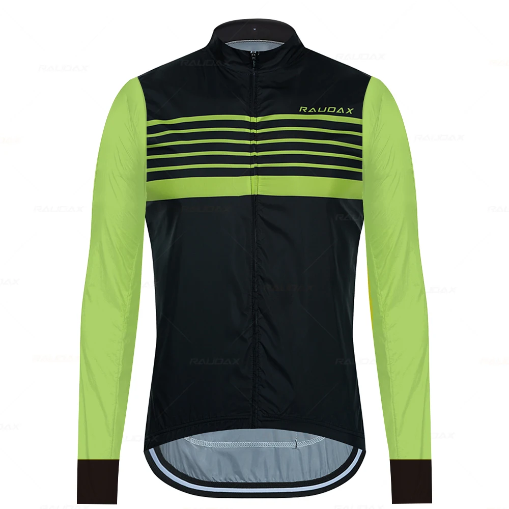 Raudax Cycling Jackets Unisex Bicycle Windproof Cycling Clothing Long Sleeve Winter Cycling Jerseys Autumn Lightweight Jacket