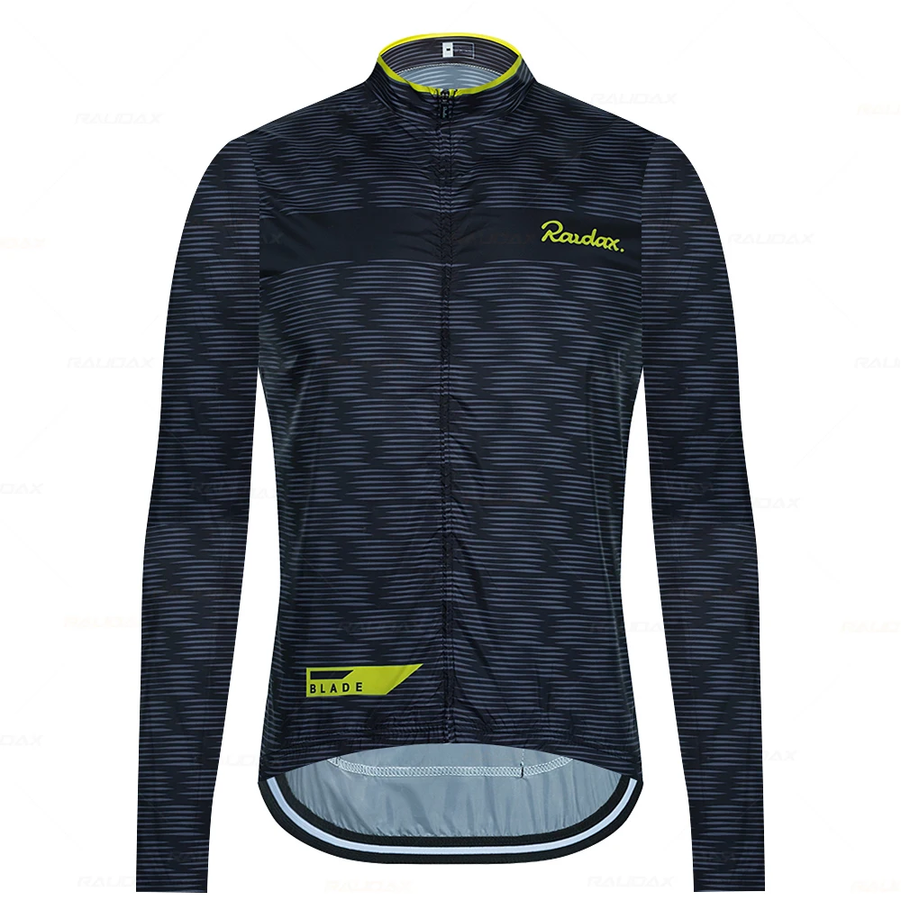 Raudax Cycling Jackets Unisex Bicycle Windproof Cycling Clothing Long Sleeve Winter Cycling Jerseys Autumn Lightweight Jacket