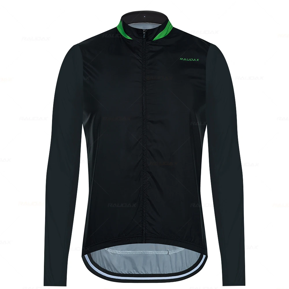 Raudax Cycling Jackets Unisex Bicycle Windproof Cycling Clothing Long Sleeve Winter Cycling Jerseys Autumn Lightweight Jacket