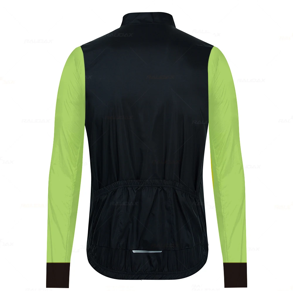 Raudax Cycling Jackets Unisex Bicycle Windproof Cycling Clothing Long Sleeve Winter Cycling Jerseys Autumn Lightweight Jacket