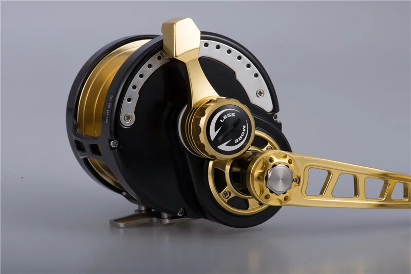MADOX Fishing Reel 11BB Saltwater Drum Wheel Slow Jigging Reel Max Drag 40KG Drag Sound