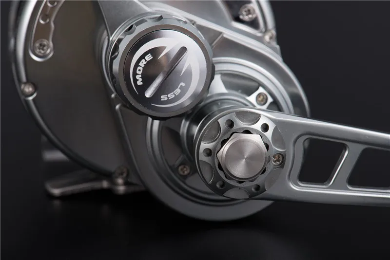 MADOX Fishing Reel 11BB Saltwater Drum Wheel Slow Jigging Reel Max Drag 40KG Drag Sound