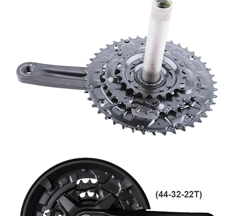 SHIMANO ACERA M3000 3x9 Speed Groupset with FC-MT210-3 CRANKSET and BB-MT500 BB-MT501 Bottom Bracket Original Part