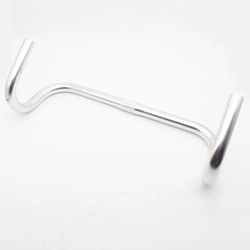420x25.4x22.2mm aluminum alloy road bike curved handlebar arc racing handlebar retro bicycle accessories