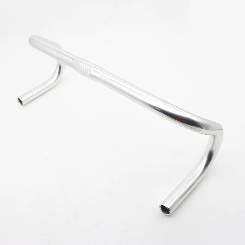 420x25.4x22.2mm aluminum alloy road bike curved handlebar arc racing handlebar retro bicycle accessories