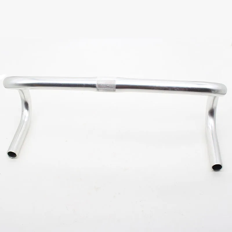 420x25.4x22.2mm aluminum alloy road bike curved handlebar arc racing handlebar retro bicycle accessories