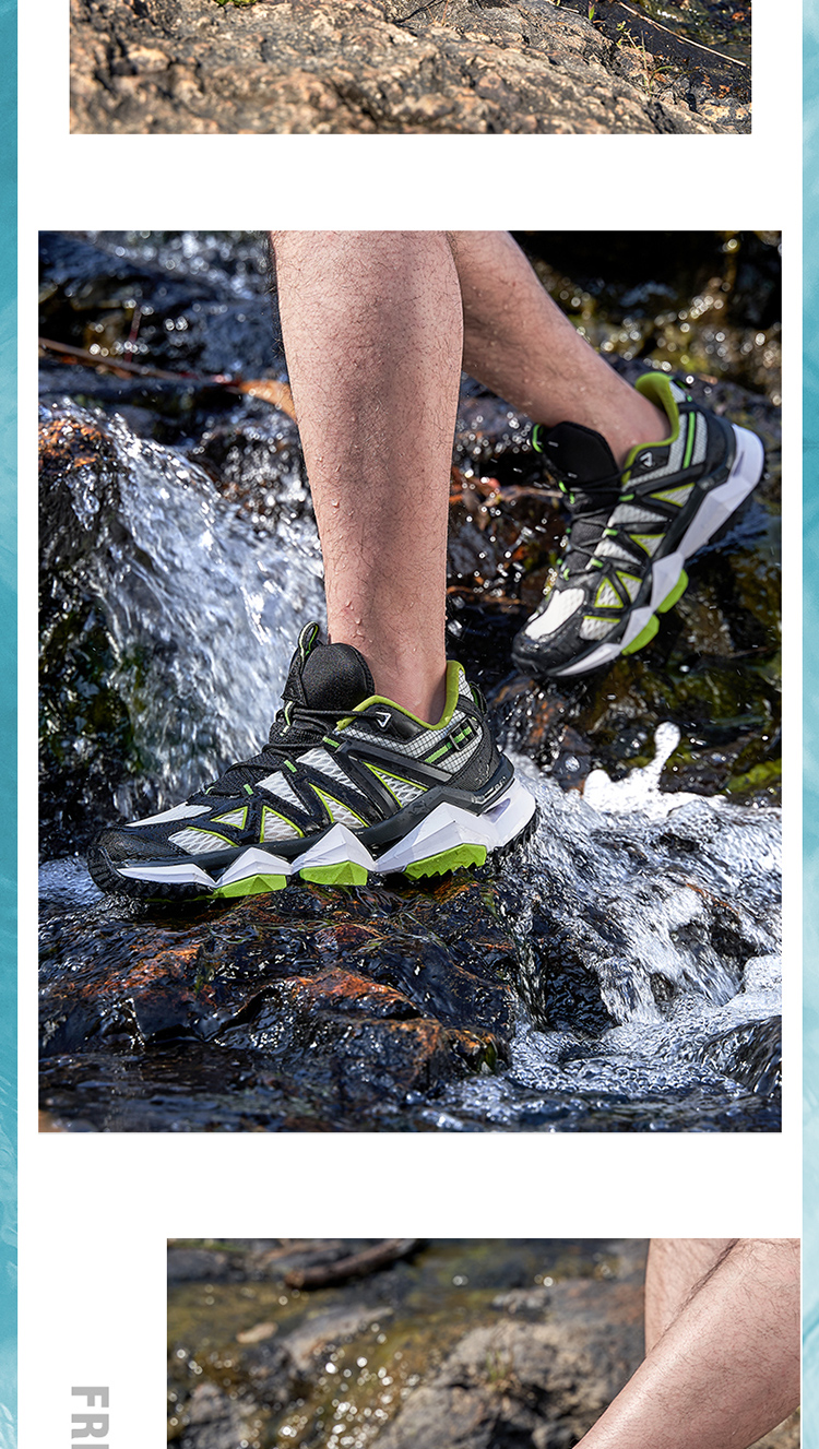 Rax-Men Women Breathable Hiking Water Shoes Water Sports Shoes Summer Hiking Outdoor Walking Fishing