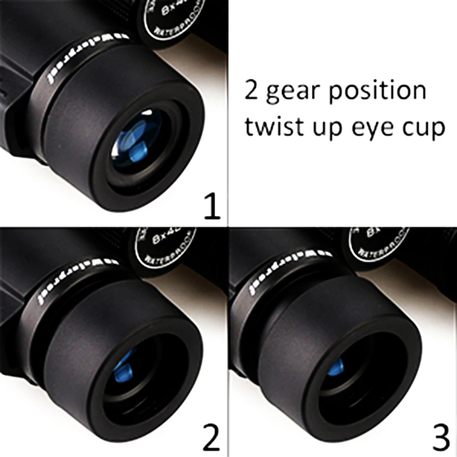 Svbony SV47 Binoculars 8x42/10x42 HD Waterproof BirdWatching Moncular Telescope for Adults FMC Bak4 Prism for Hunting Camping