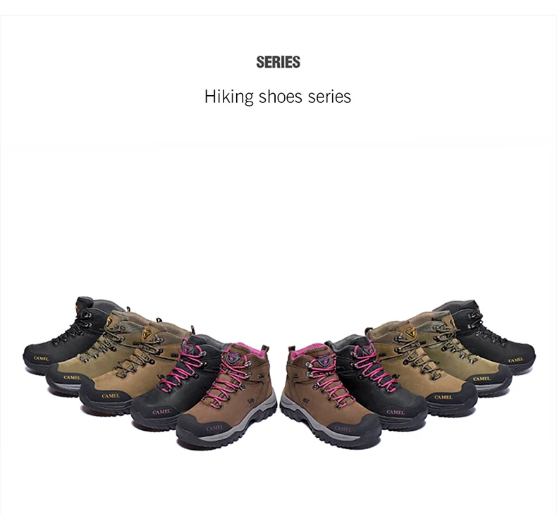 GOLDEN CAMEL Waterproof Hiking Shoes High TopTactical Military Hiking Boots Anti-Slip Man Sneakers Trekking Shoes For Men 2023