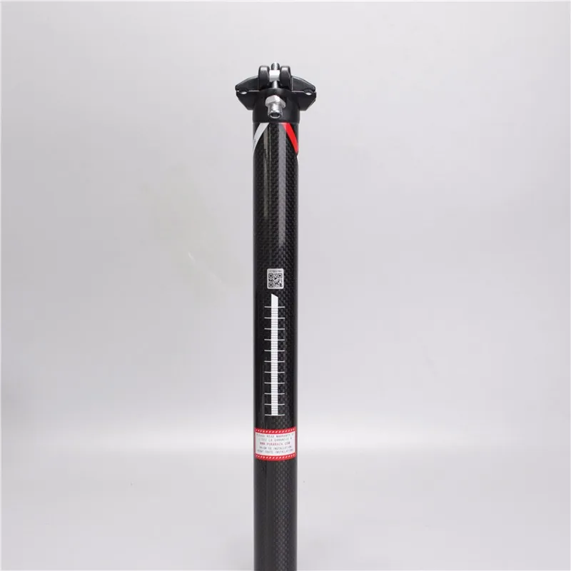 Ultralight Full Carbon Fiber Bicycle Seatpost Road Bike Seat Tube MTB Seatpost Double Nail Clamp Riding Accessories 2022 3K