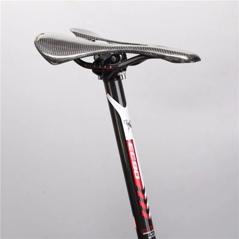 Ultralight Full Carbon Fiber Bicycle Seatpost Road Bike Seat Tube MTB Seatpost Double Nail Clamp Riding Accessories 2022 3K