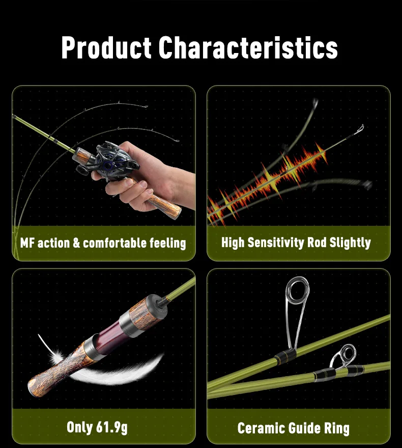 Kingdom Fishing Rods STREAM KING Ultralight 62g Spinning Casting 1.45 1.65 1.39 1.53m UL Baitcasting Travel Stream Fishing Rod