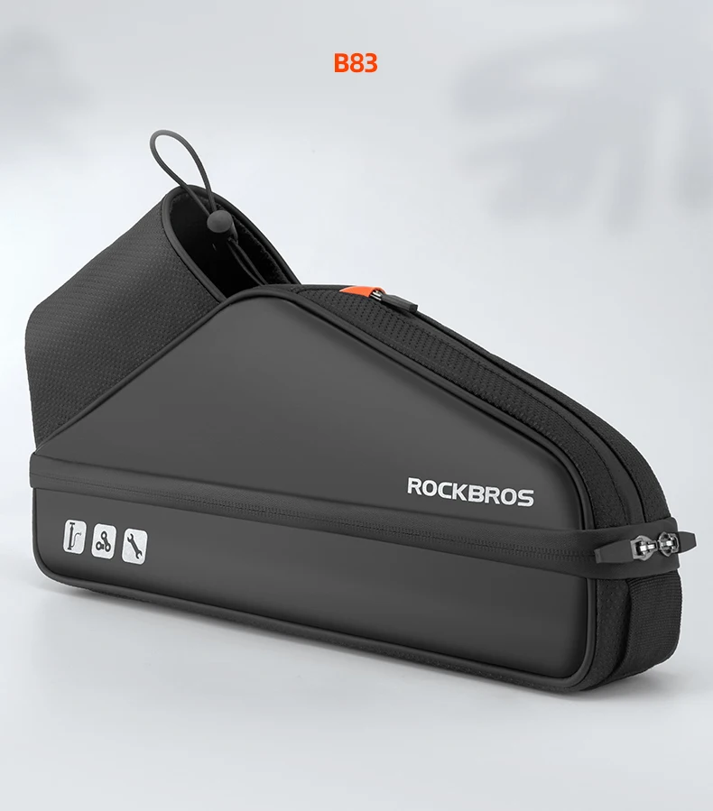 ROCKBROS Scooter Bike Bag Waterproof Electric Scooter Head Handle Bag Large Capacity MTB Road Bicycle Bag Scooter Accessories