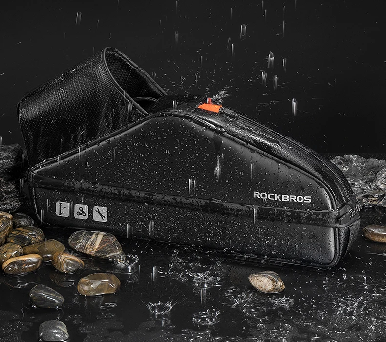 ROCKBROS Scooter Bike Bag Waterproof Electric Scooter Head Handle Bag Large Capacity MTB Road Bicycle Bag Scooter Accessories