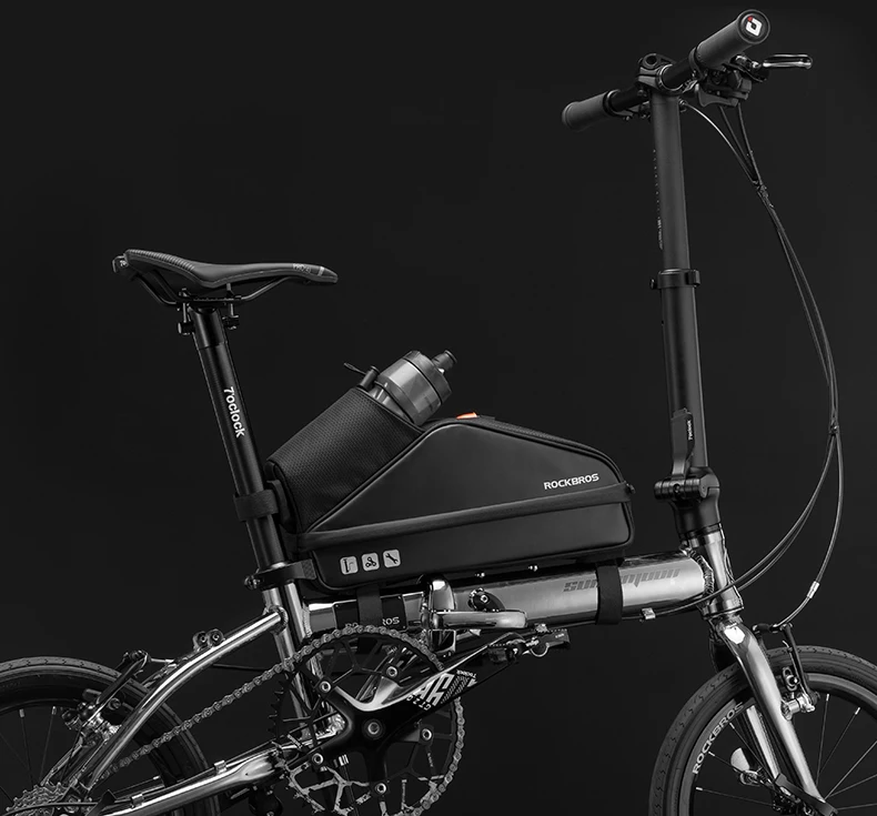 ROCKBROS Scooter Bike Bag Waterproof Electric Scooter Head Handle Bag Large Capacity MTB Road Bicycle Bag Scooter Accessories