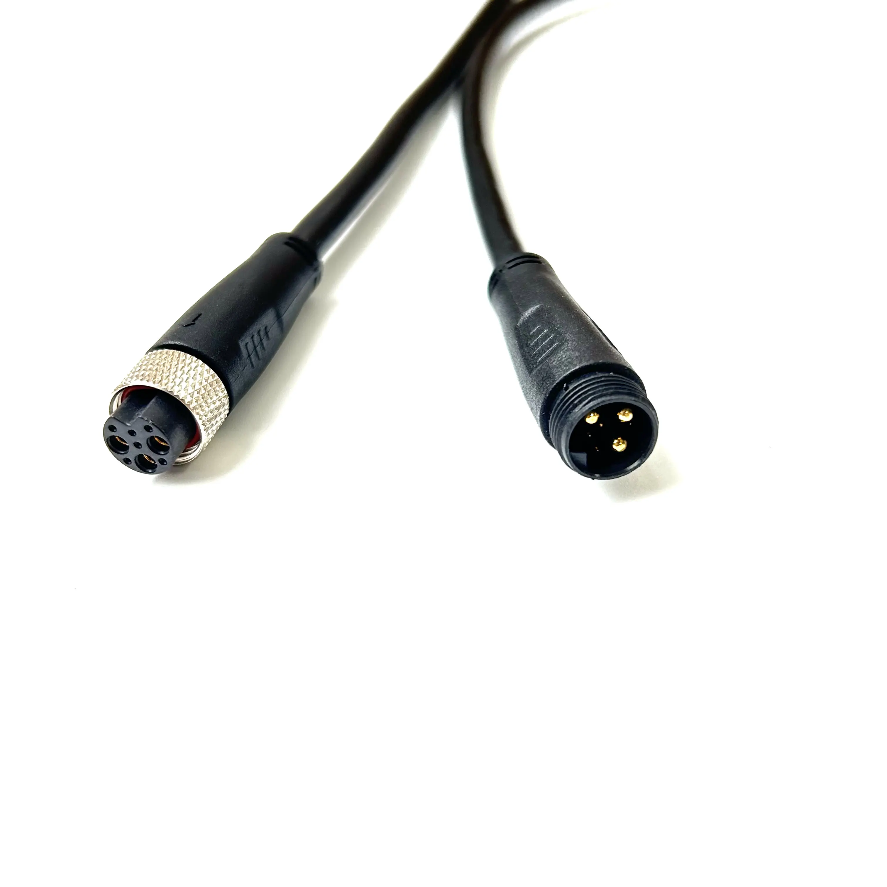 JULET L914 9 pin Waterproof Connector for Electric Bike Motor Screw Locking Male Female Motor Cable L=1100mm