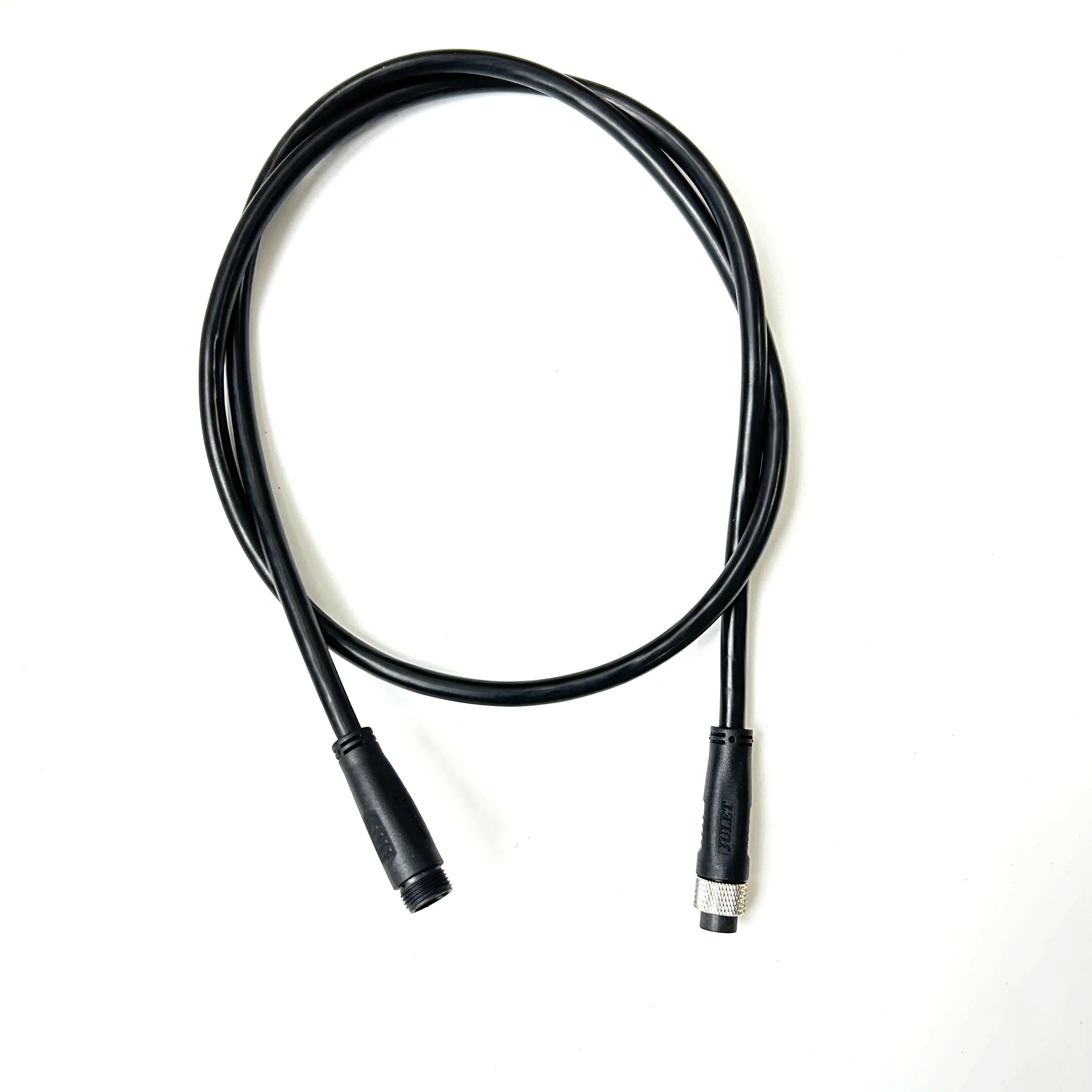 JULET L914 9 pin Waterproof Connector for Electric Bike Motor Screw Locking Male Female Motor Cable L=1100mm