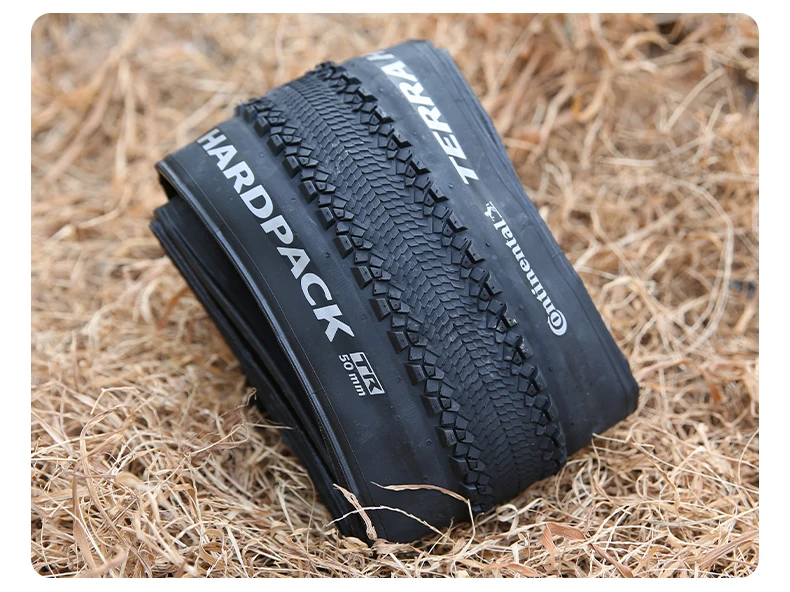 Continental Terra Hardpack Anti Puncture Folding Tire 29/27.5x2.0 MTB Tubeless Ready Road Cross-Country Bike Tyre No Box
