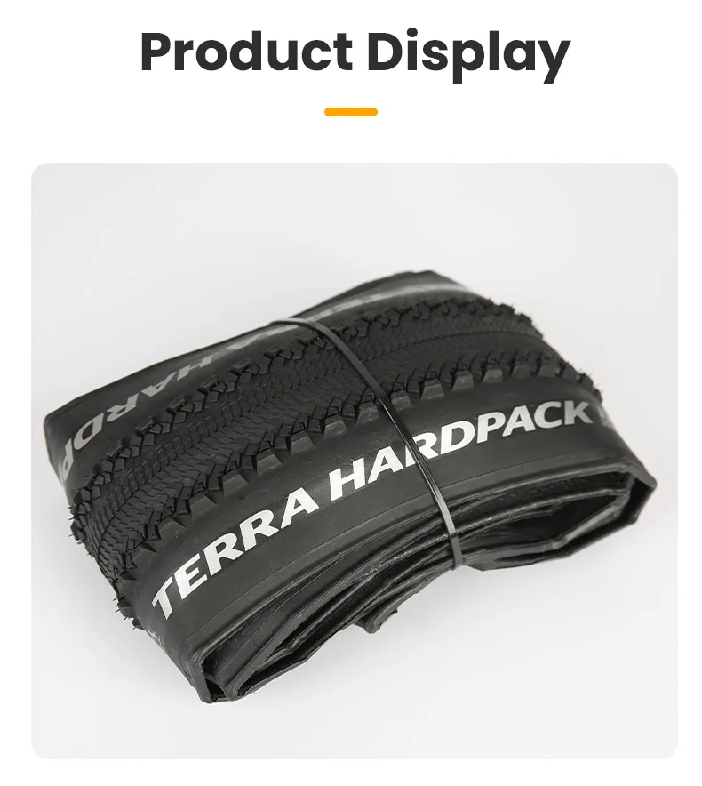 Continental Terra Hardpack Anti Puncture Folding Tire 29/27.5x2.0 MTB Tubeless Ready Road Cross-Country Bike Tyre No Box