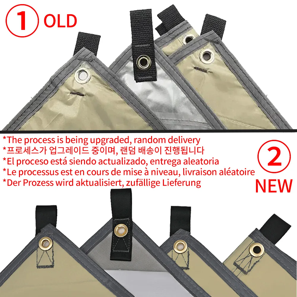 SUV, Car Side Awning ,Waterproof Tarp with Pole, Ropes, Pegs and Suction Cup Anchor, Outdoor Camping Car Tent Car Tarp Shade