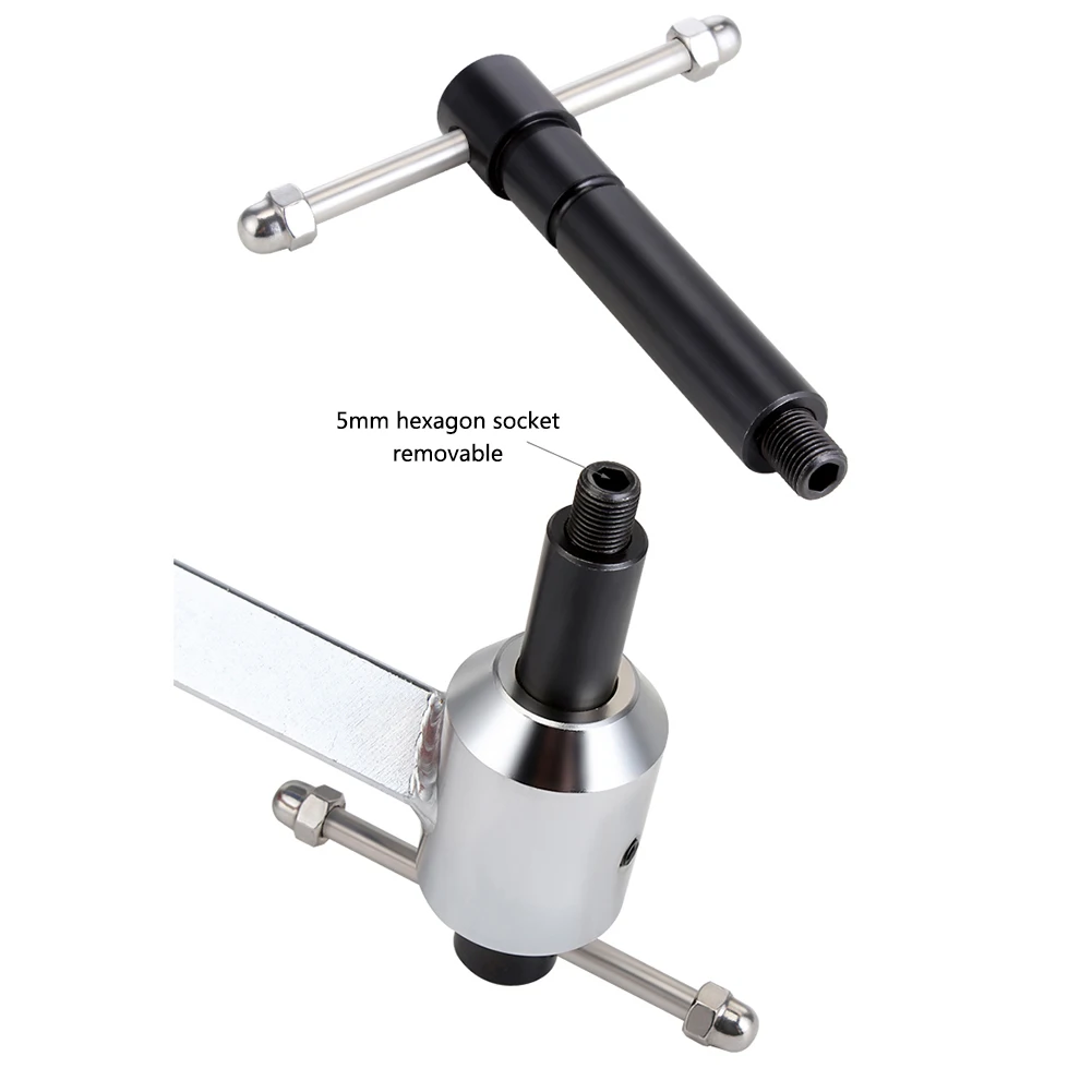 TOOPRE Bicycle Rear Derailleur Hanger Alignment Gauge Aluminium Alloy Straighten Tool for Mountain Road Bike 20-29'' Wheel