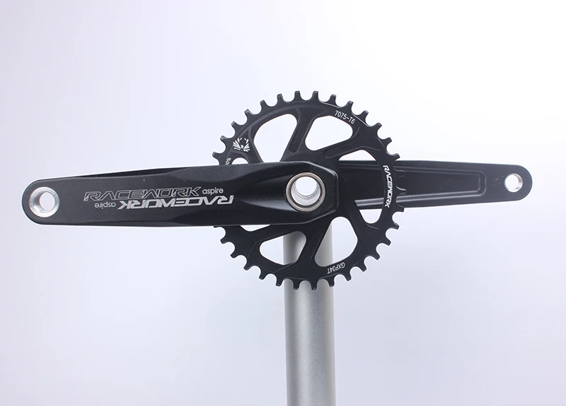 RACEWORK MTB Crankset 170/175mm Mountain Bike Crank Narrow Wide Chainring 32/34/36/38T 11/12S Bicycle Crankset Sprocket For GXP