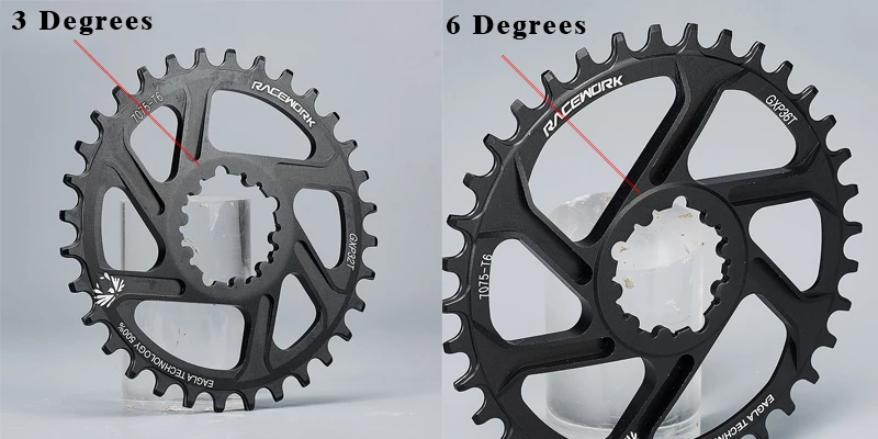 RACEWORK MTB Crankset 170/175mm Mountain Bike Crank Narrow Wide Chainring 32/34/36/38T 11/12S Bicycle Crankset Sprocket For GXP