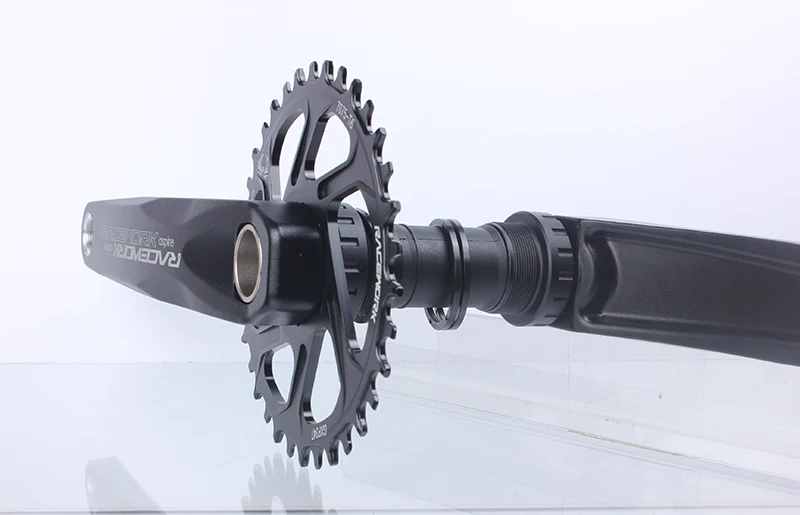 RACEWORK MTB Crankset 170/175mm Mountain Bike Crank Narrow Wide Chainring 32/34/36/38T 11/12S Bicycle Crankset Sprocket For GXP
