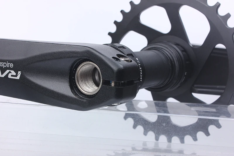 RACEWORK MTB Crankset 170/175mm Mountain Bike Crank Narrow Wide Chainring 32/34/36/38T 11/12S Bicycle Crankset Sprocket For GXP