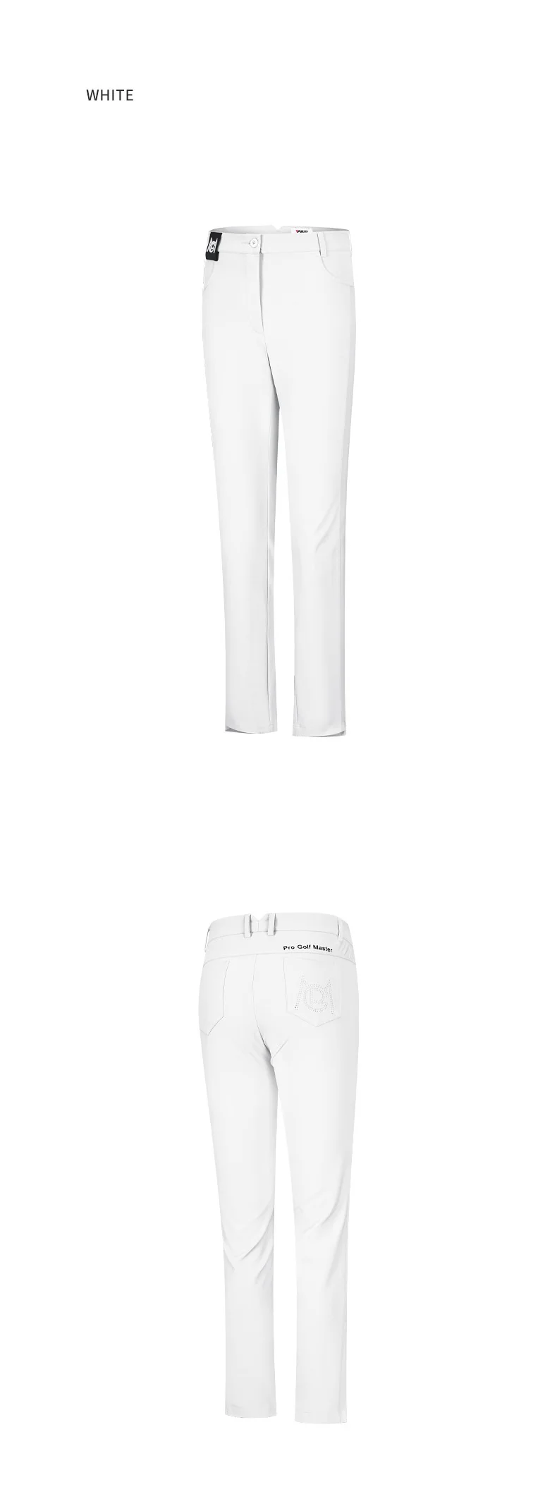 PGM Women's Golf Pants Windproof Warm Sports Pants Autumn Winter Ladies Split Slim Trousers Ankle Length Casual Sweatpants XS-XL