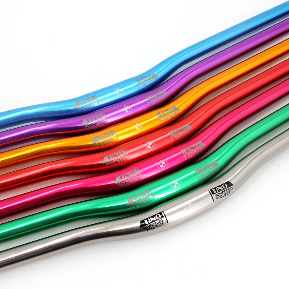 Mtb Handlebars For Mountain Bike 31.8mm Mtb Bike Table For Bicycle Handle Bar 740/780mm Swallow Handlebar Parts Colorful