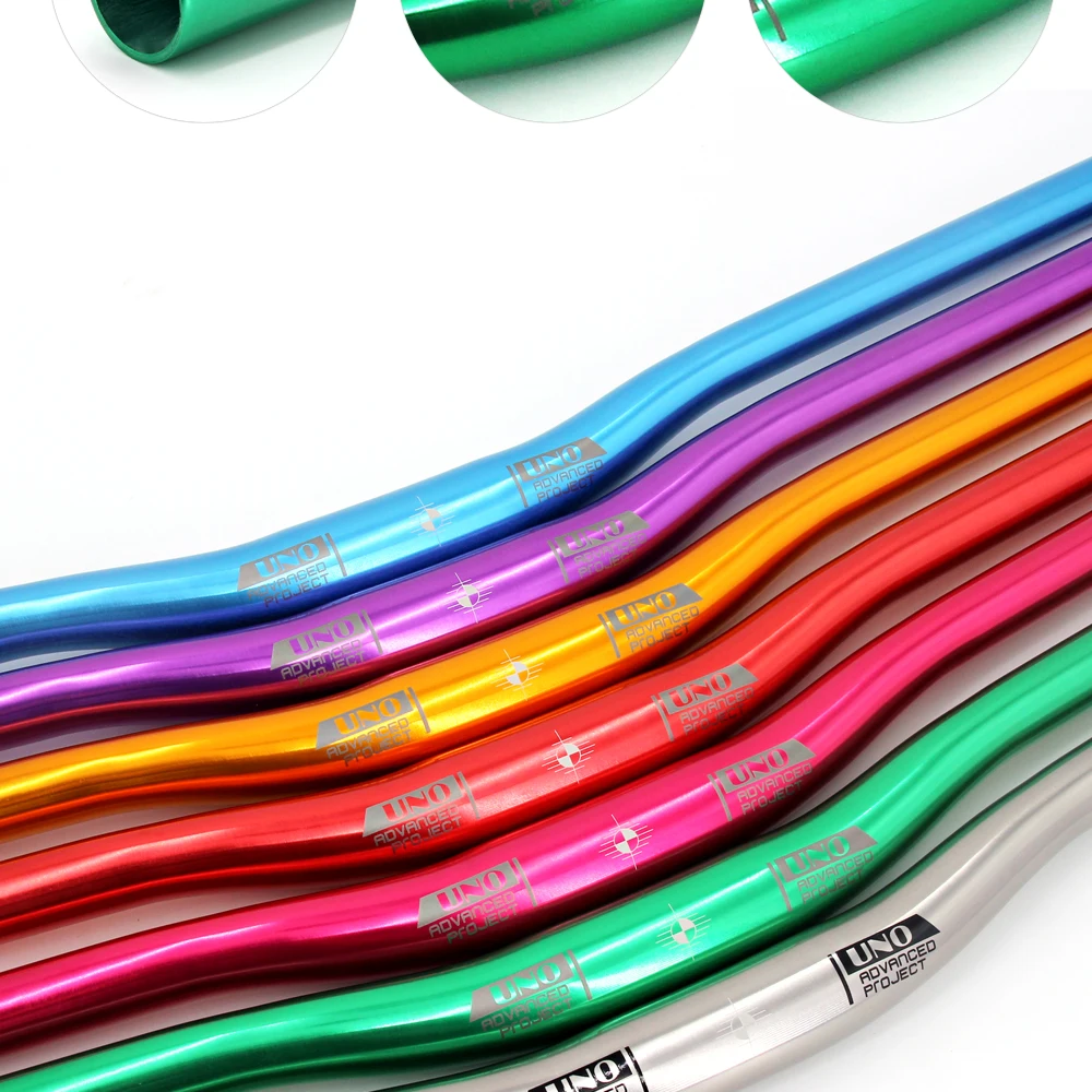 Mtb Handlebars For Mountain Bike 31.8mm Mtb Bike Table For Bicycle Handle Bar 740/780mm Swallow Handlebar Parts Colorful