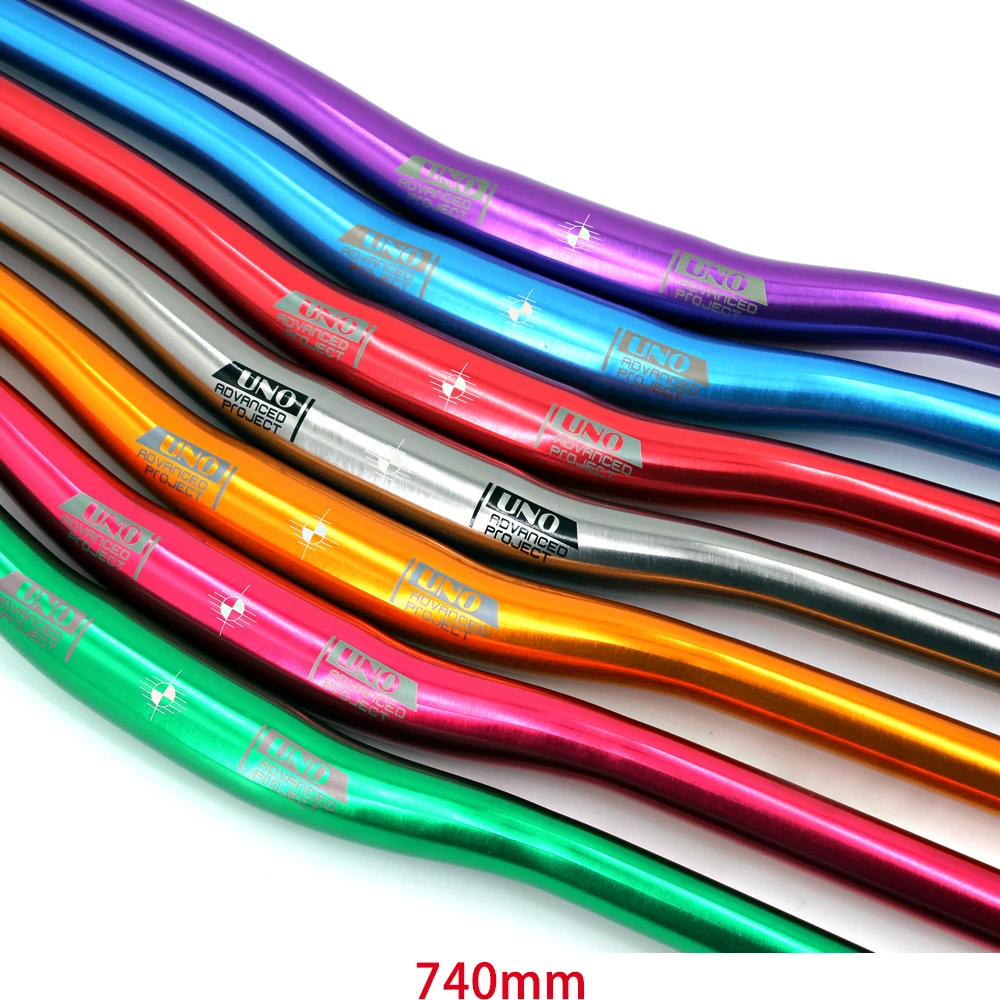 Mtb Handlebars For Mountain Bike 31.8mm Mtb Bike Table For Bicycle Handle Bar 740/780mm Swallow Handlebar Parts Colorful