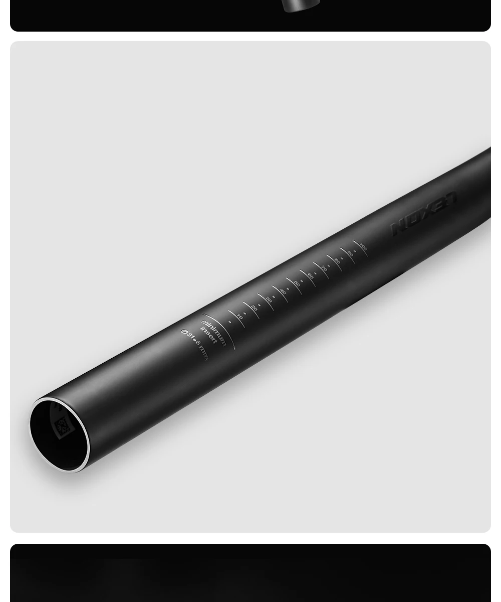 LEXON Ultralight 145g/155g Bicycle Seatpost Carbon 27.2/31.6mm Two Sizes MTB/Gravel/Road Bike Seating Tube 350mm Length Seatpost