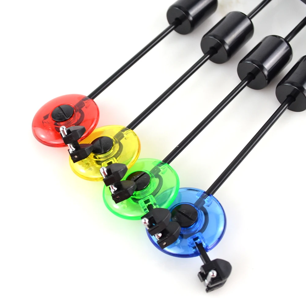Hirisi LED Carp Fishing Swingers Drop Off Indicator 4 Color In Zipped Case Carp Fishing Equipment B2022