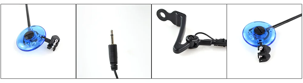 Hirisi LED Carp Fishing Swingers Drop Off Indicator 4 Color In Zipped Case Carp Fishing Equipment B2022