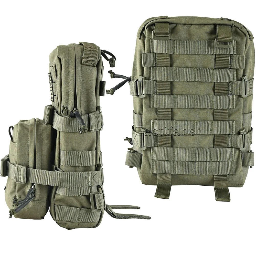 Mini Hydration Bag 2 In 1 Mini Hydration Pack Rip Away IFAK Medical Pouch Med Patch MOLLE Pouch Hunting Bag