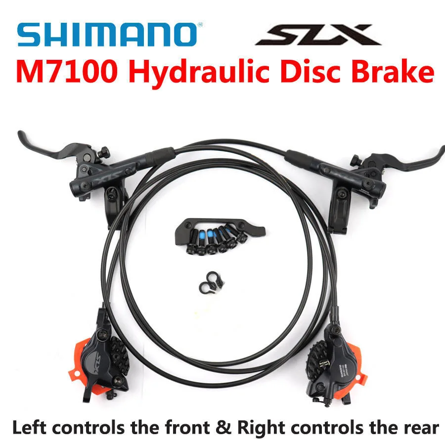 SHIMANO DEORE SLX XT MT200 M7100 M8100 Brake Mountain Bike Hydraulic Disc Brake MTB ICE-TECH Left & Right