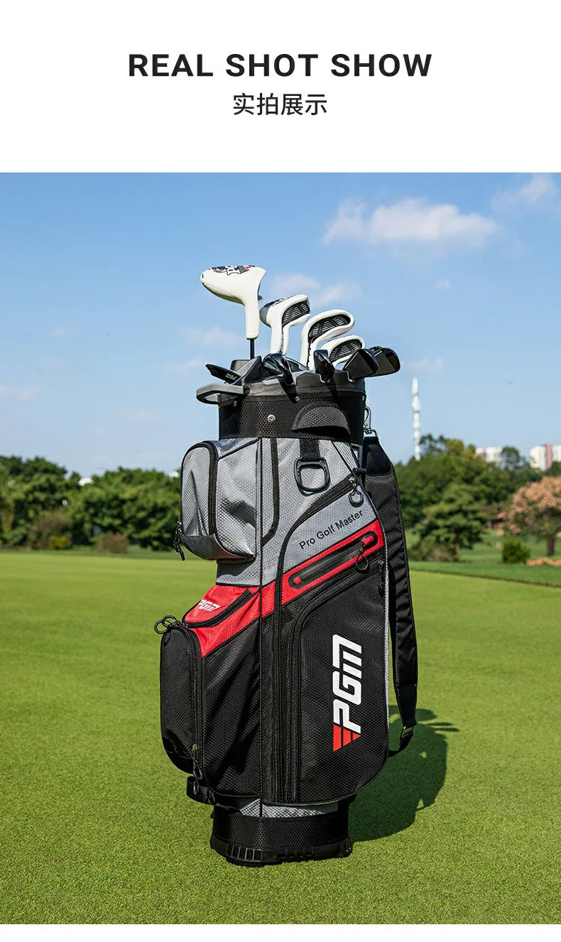 PGM Golf Clubs Bag Unisex Standard Ball Package Waterproof PU Portable QB134 Wholesale