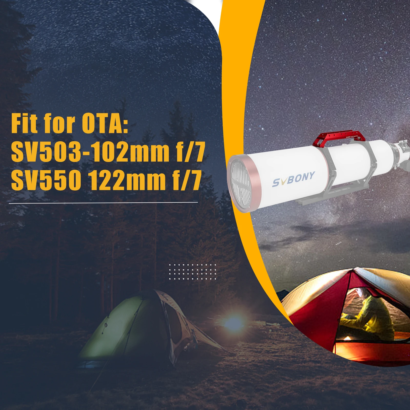 Svbony SV211 203mm Handle Bar for Telescope SV503 102mm and SV550 122mm OTA