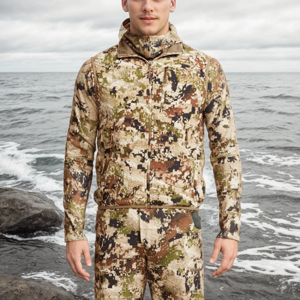 High Quality Fall/Winter Men's Fishing Camouflage Ambient Vest Hunting Vest