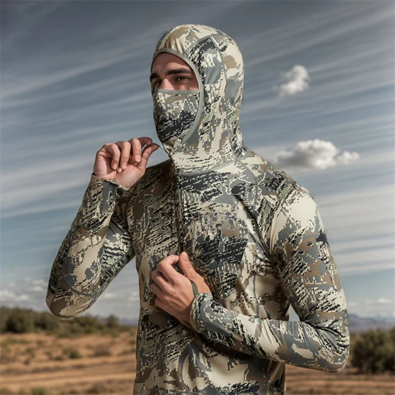 Light Hoodie Soaking Wet Hoodie Mask Jumper Fishing And Hunting Shirt