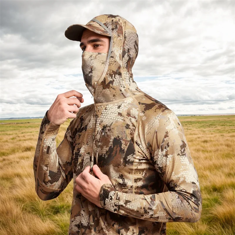 Light Hoodie Soaking Wet Hoodie Mask Jumper Fishing And Hunting Shirt
