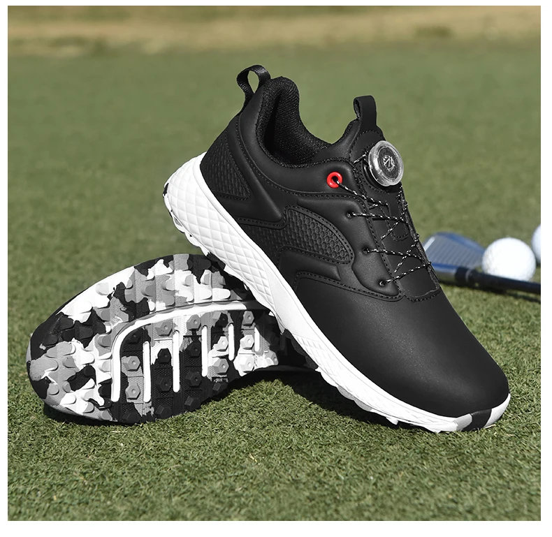 LiXingMing Golf Shoes Women Pink Professional Water proof Spikeless Golf Sport Shoes Outdoor Training Golf Walking Sneakers