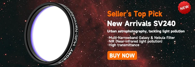 Svbony SV226 Filter Drawer Integrated Molding Nti-Light-Leaking Design with Holder for Filter Mounted Deep Sky Photography