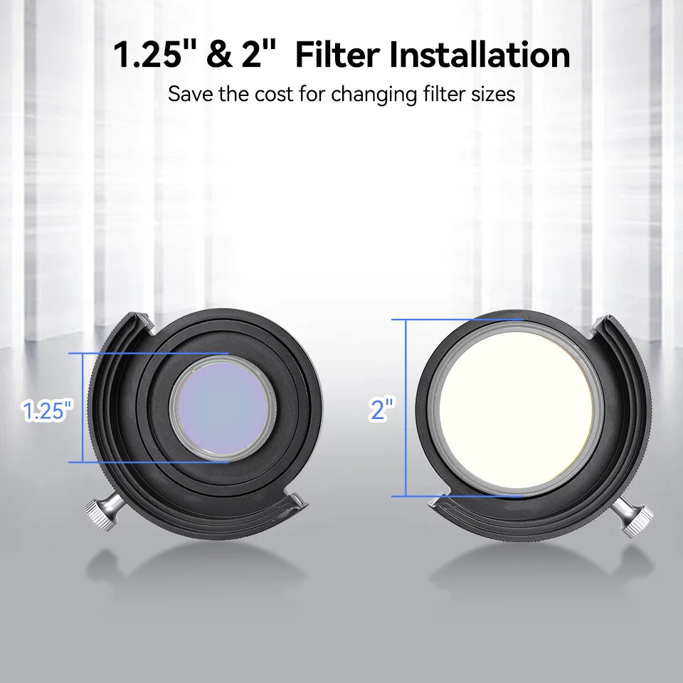 Svbony SV226 Filter Drawer Integrated Molding Nti-Light-Leaking Design with Holder for Filter Mounted Deep Sky Photography